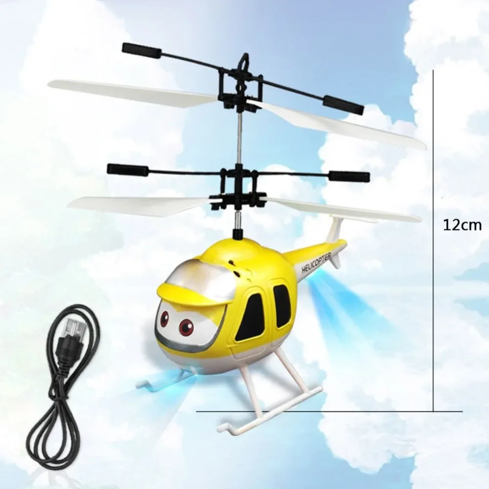 Vendita calda Mini sensore a infrarossi elicottero aereo 3D giroscopio elicottero elettrico Micro elicottero giocattolo di compleanno regalo per bambino #257747