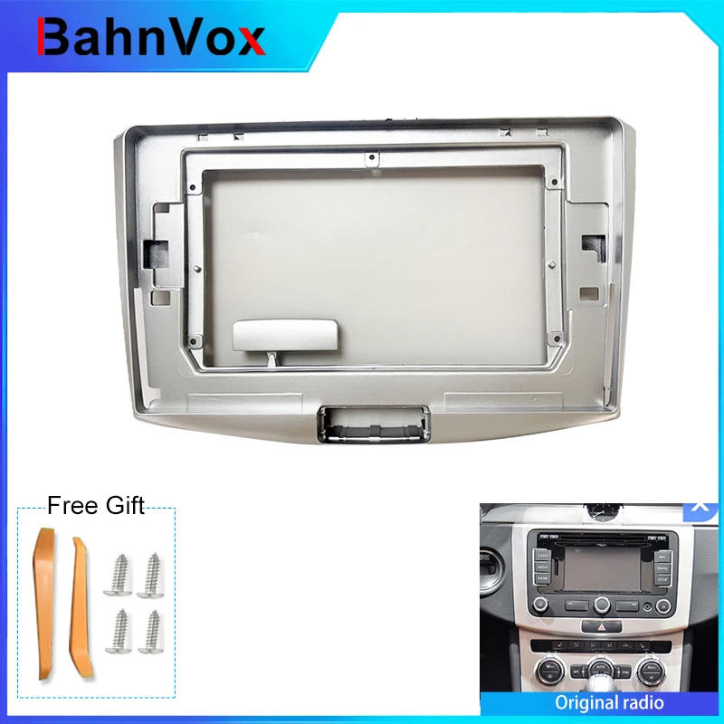10 inch Android Car Radio frame for Volkswagen Passat 7 B7NMS 2011 - 2015 2din Stereo GPS Fascia bezel Panel Adapter wire harnes