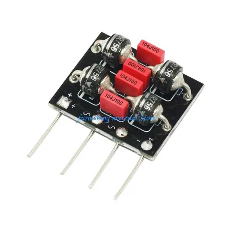 Y5GD 600V 12A MR756 MR760 High Speed Fast Recovery Rectifier Bridge With Noise Filtering Capacitors For Industrial Use