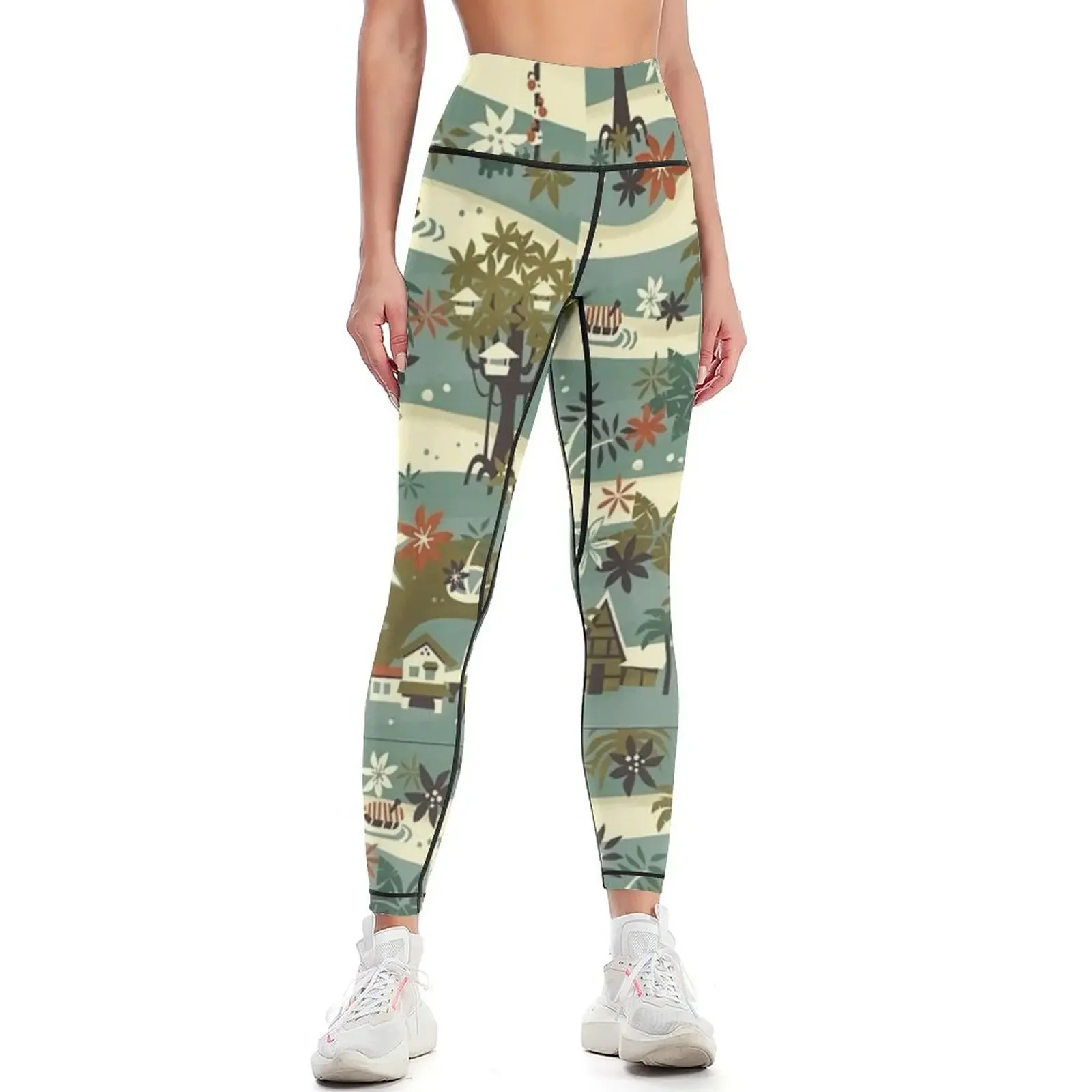 

Jungle Cruise Leggings Women's sports active wear Women's gym Womens Leggings