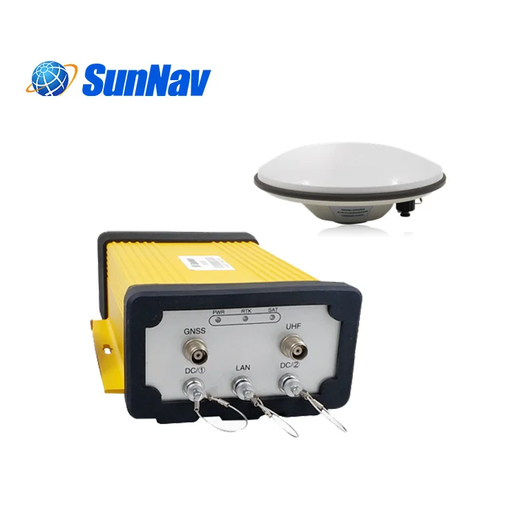 SunNav GNSS receiver M100T base station with Trimble Board BD970 GNSS Sensor rover station for machine control and Cors Station