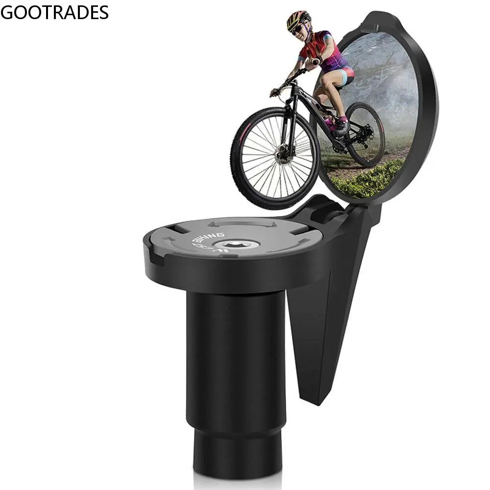 

360 Rotation Flexible Small Convex 16-22mm Bike Handlebar Mirror Handlebar End Mirror Rearview Mirror Bicycle Rearview Mirror