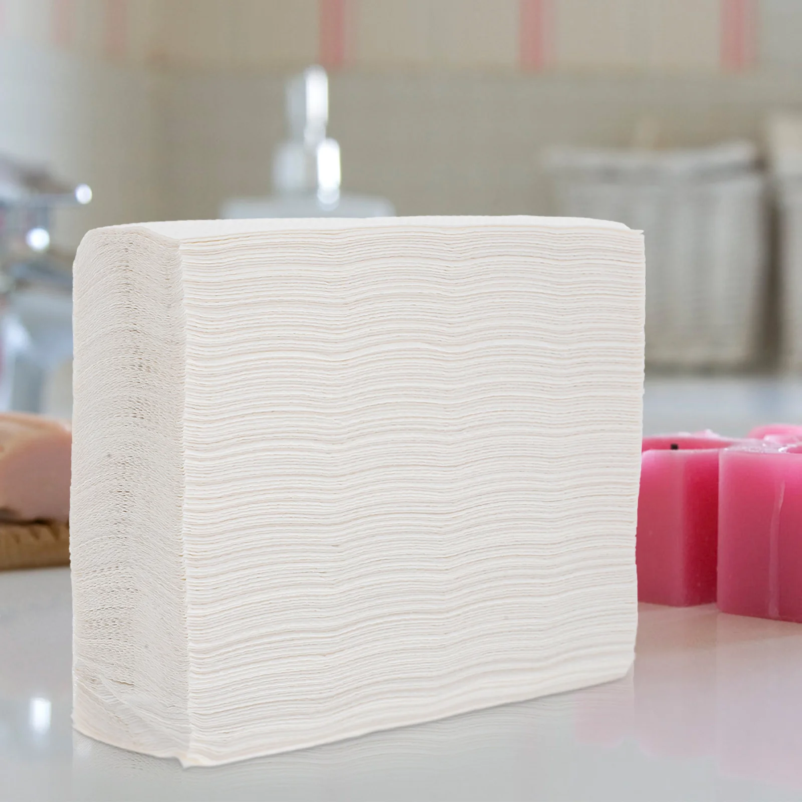 

180 шт. полотенца для рук для отеля, ванной комнаты, одноразовые впитывающие бумажные салфетки из чистой древесной массы для гостей, ресторан, офис