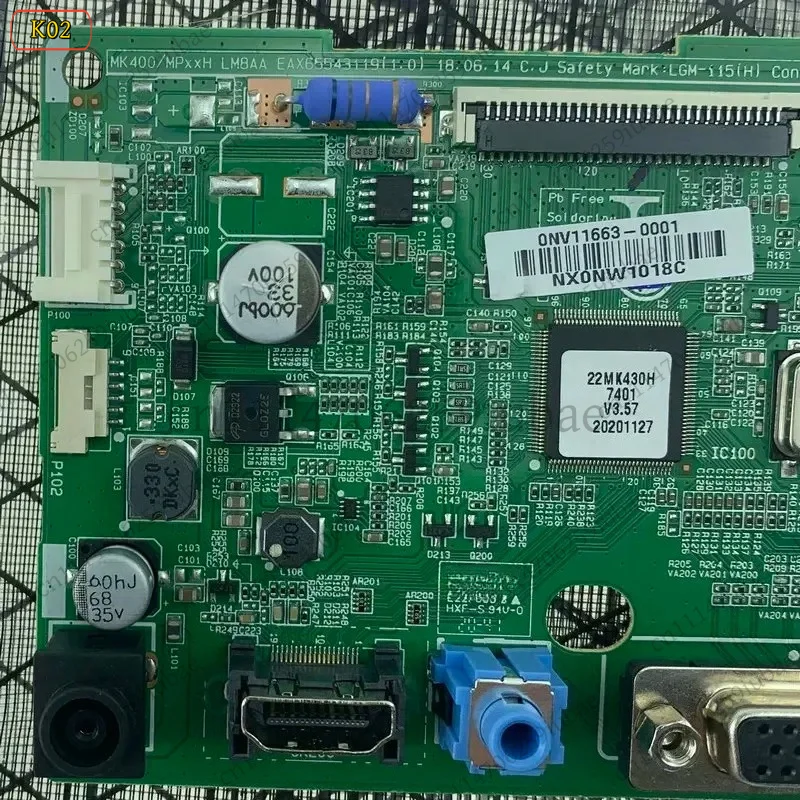 LJ_Driver Board for 22MK400H 27MK430H 24MK430H 24MK400H Mainboard EAX65543118 Replacement Part Tested Good