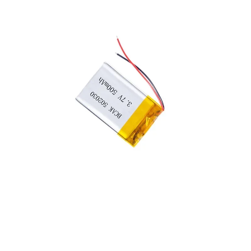 HOT 8PCS 502030 3.7V 500mAh 1C Discharge Polymer Lithium Battery for Bluetooth Headsets Recording Pens Small Toys Bluetooth Spea