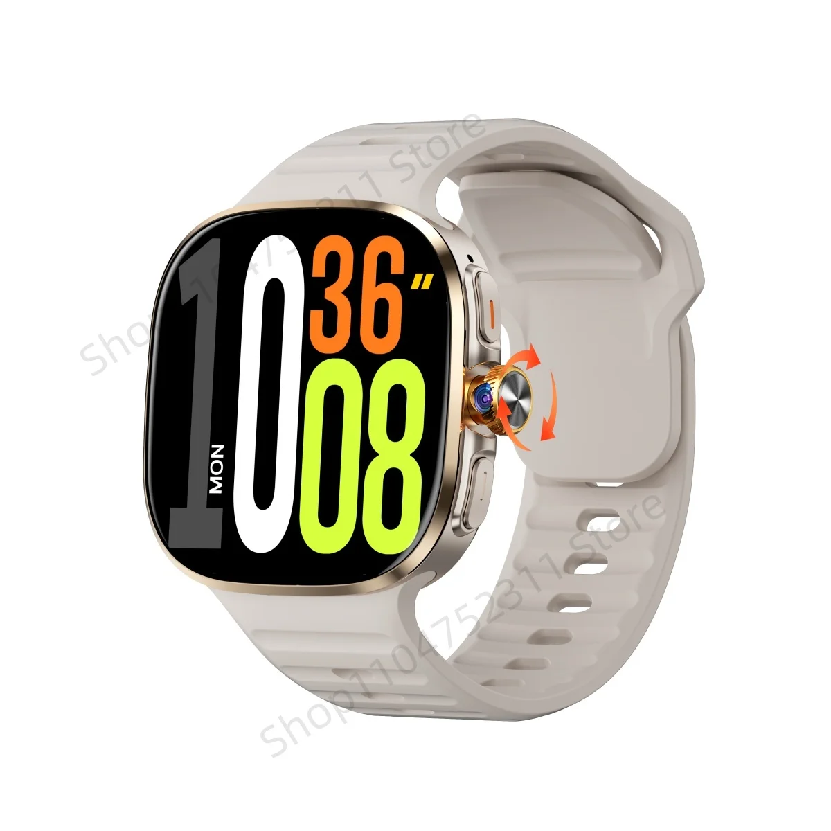 M99 Smartwatch 5G With 2.4inch Amoled Screen 900W Rotating Camera WIFI GPS Position Compass NFC Bluetooth Smart Watch Men Women