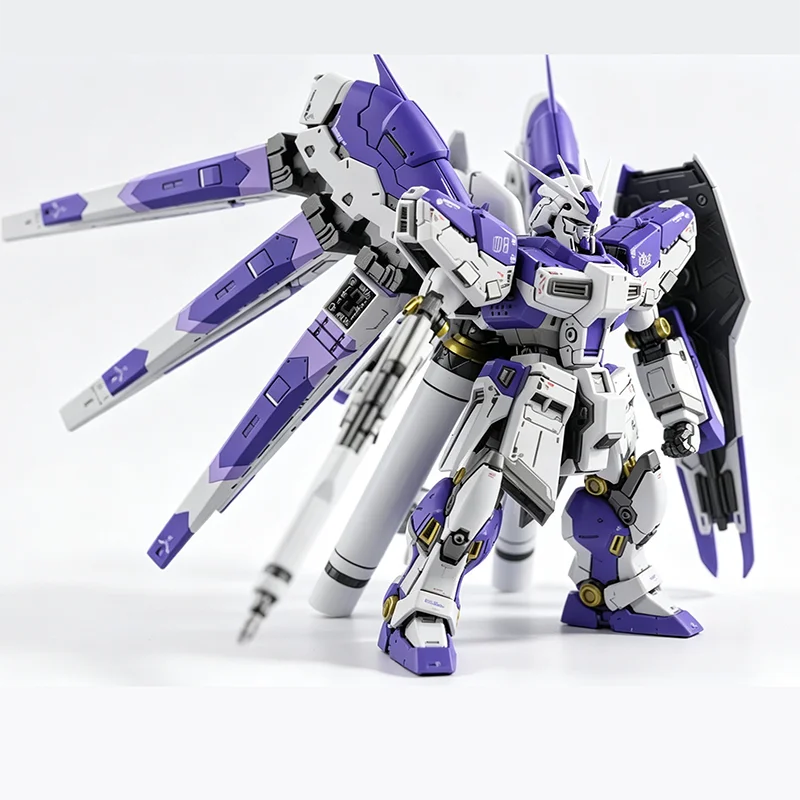 Brand New In Stock 1/144 Scale Robot Model Collectible Figure, Pre Colored Anime Pilot Mecha Toy For Boys Birthday Gift