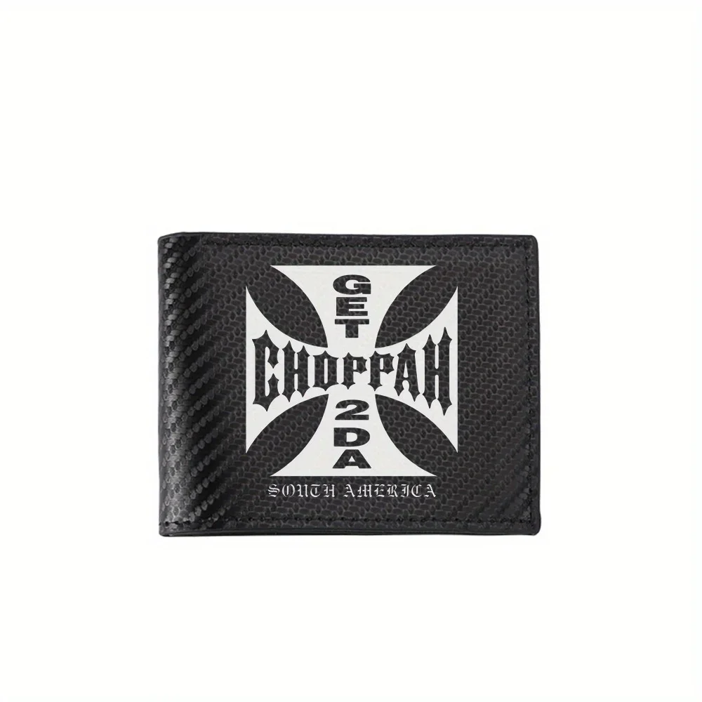 

Мужские кошельки Choppah Get 2, Южная Америка, простые деловые, современные, стильные, с принтом, подарки для отца, парня, Рождества