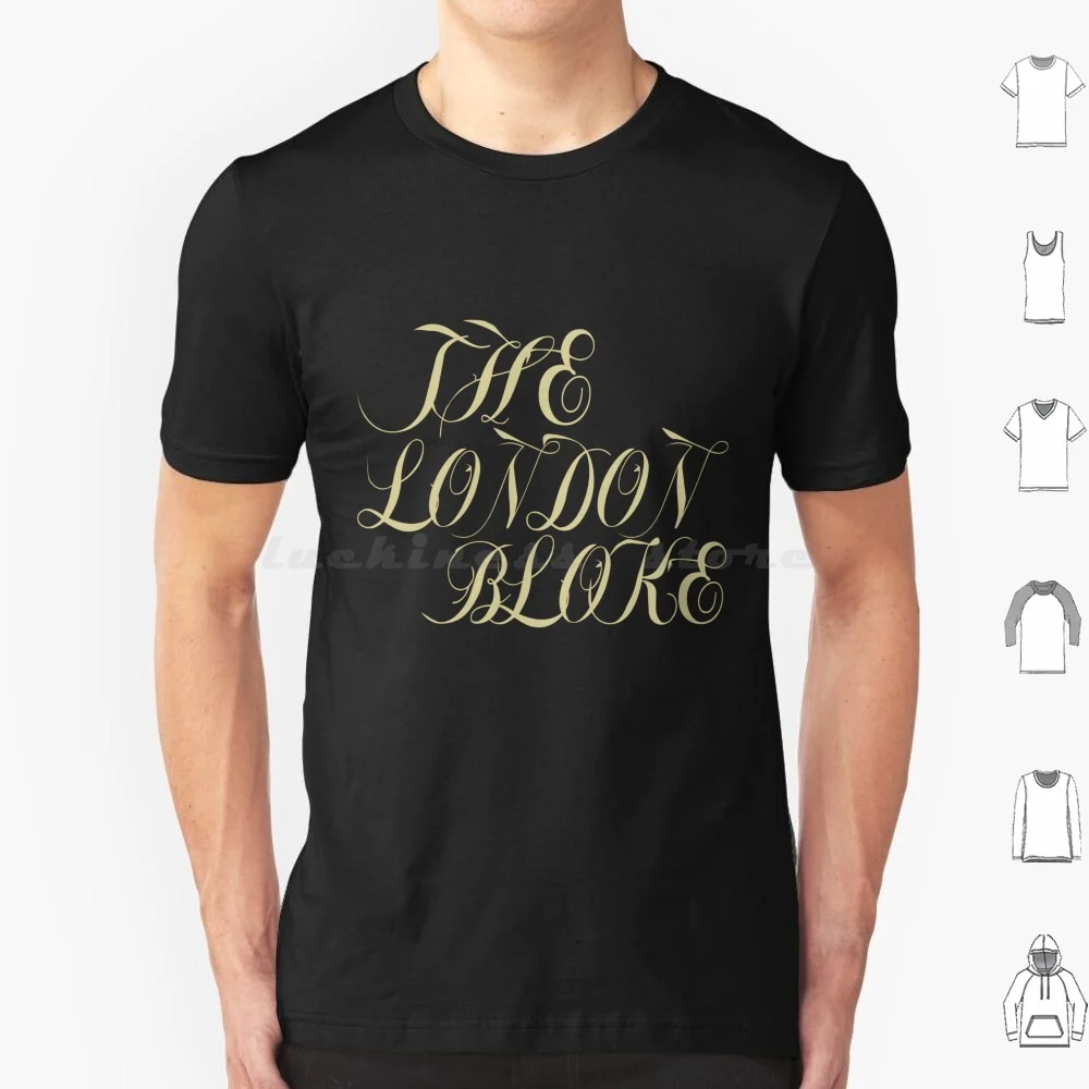 The London Bloke T Shirt Cotton Men Women DIY Print Nautize Ezituan Mouse Duffle Book Yoga