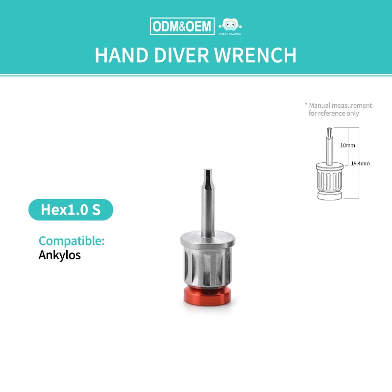 2 Pcs Hot Sale Dental Instrument Micro Screwdriver Dental Implant Screw Drivers