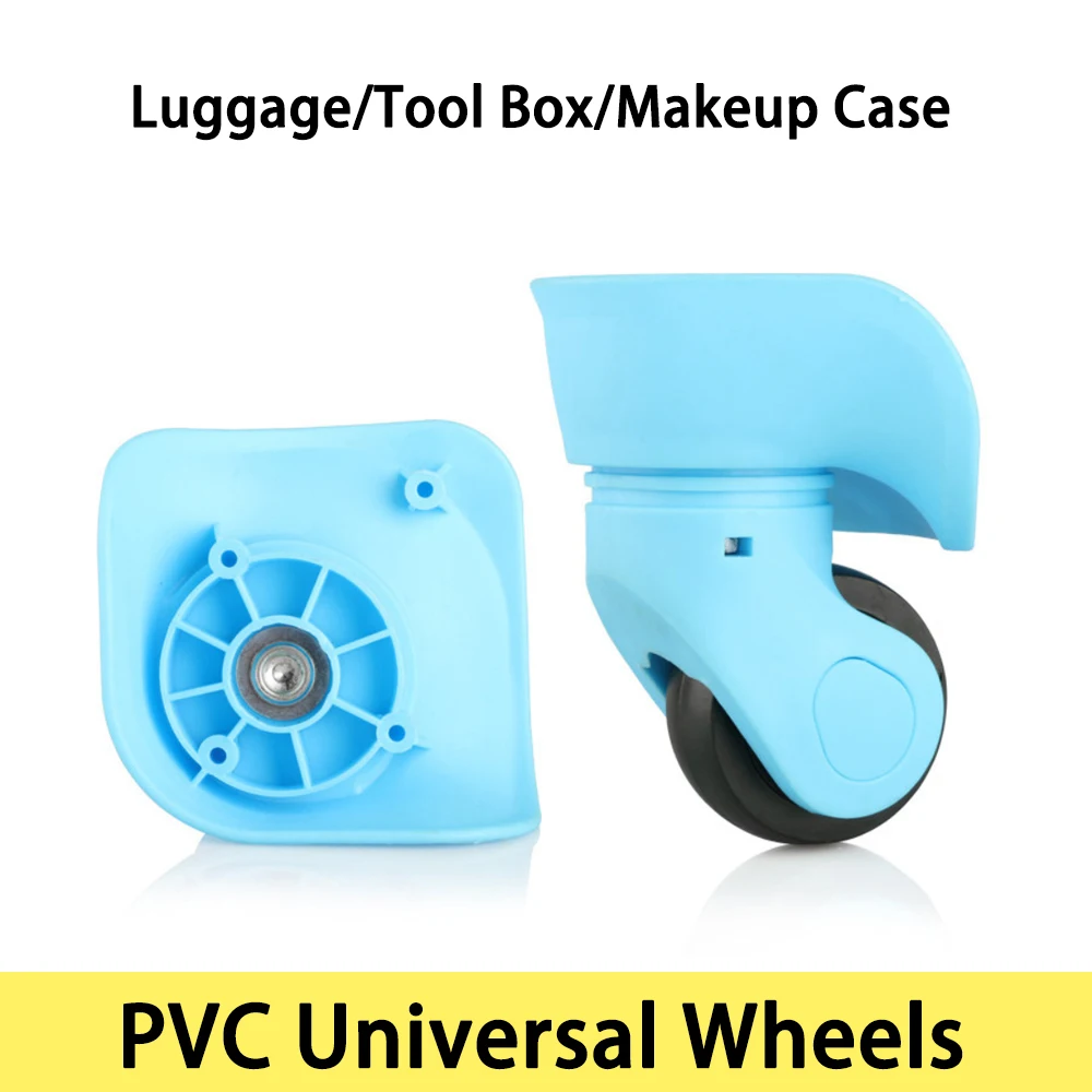 2-4Pcs PVC High Quality Suitcase Luggage Wheels Spinner Caster Silent Replacement Wheels Customs Box Trolley Accessories Hot