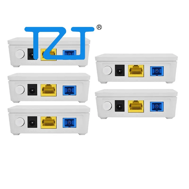 TZT 5PCS HG8310M EPON ONU Optical Network Terminal Gigabit Modem (without/With Power Supply) for Broadcasting