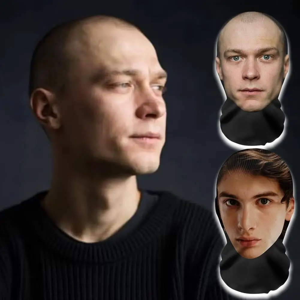 attrezzatura per balli in maschera cosplay per feste stellari europee e americane, maschere realistiche in materiale traspirante ed ecologico