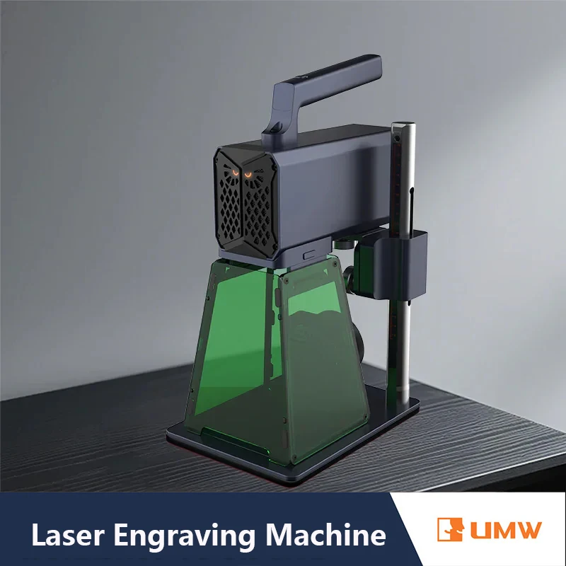 

Handheld 20W Laser Marking Machine Fine Fiber Engraver for Jewelry on Gold Silver Platinum Precious Metals - Precision Engraving