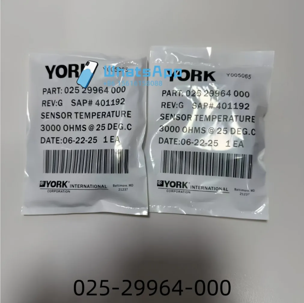 

025-29964-000 Винт с водяным охлаждением центрального кондиционирования, датчик температуры воды блока YK/YS 025W29964-000