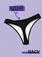 Custom Thong for Women Personalized Underwear with Face Custom Briefs Unique Gift Idea Anniversary Valentine Birthday Gift 2