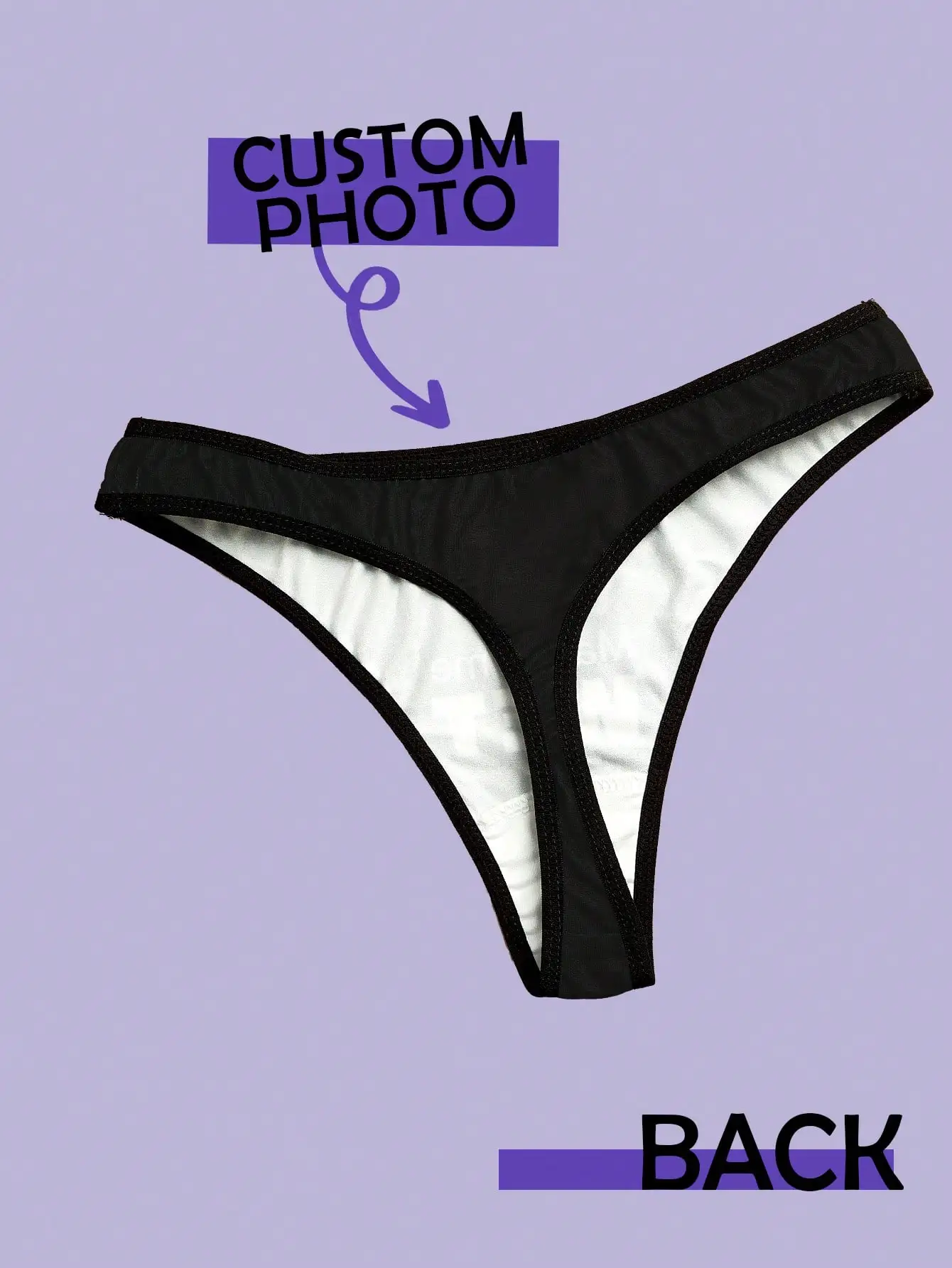 Custom Face Thong For Woman Custom Briefs Personalized Thong Personalized Underwear With Face Custom Valentines Day Thong