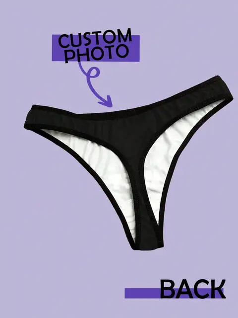 Custom Thong for Women Personalized Underwear with Face Custom Briefs Unique Gift Idea Anniversary Valentine Birthday Gift 2 Custom Thong for Women Personalized Underwear with Face Custom Briefs Unique Gift Idea Anniversary Valentine Birthday Gift 2