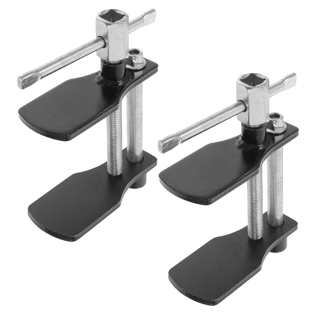 

2PCS Disc Brake Caliper Adjustment Tool Piston Compressor Ergonomic Design Car Maintenance Alloy Steel Brake Pad Spreader Tools