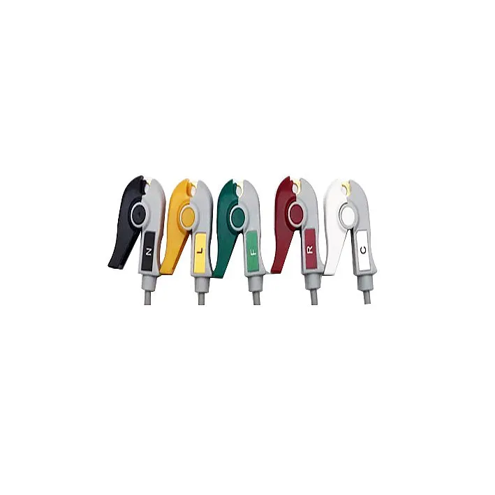 Applicable Monitors Accessories ECG Machine ECG Lead Cable Banana Plug 4.0 Conversion Clip Button 10pcs/set