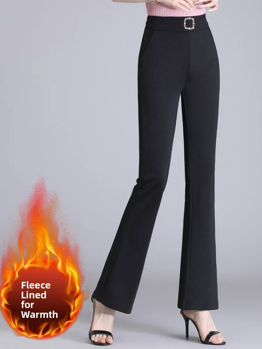 

High Waist Slimming Suit Pants for Women Spring Autumn New Sle Faionable plus Size Versatile Long Leg Lengthening