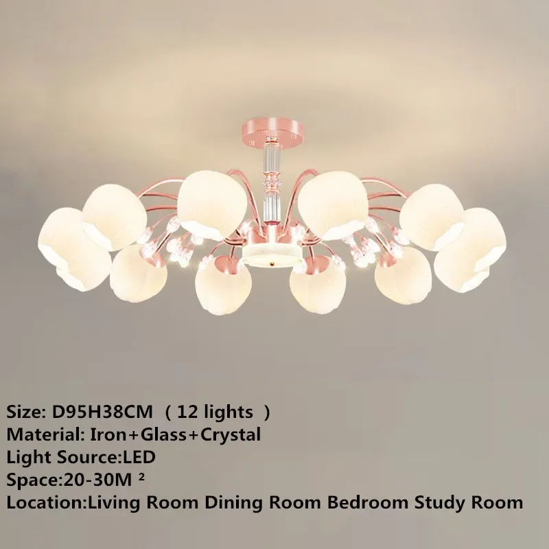 FAIRY Contemporary Pendant Lamp Luxury Simplicity Living Room Dining Room Bedroom Villa Model Room Home LED Chandelier image 2