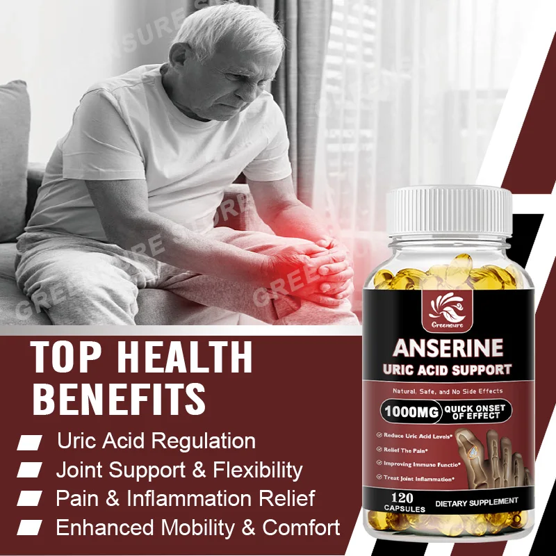 Buy 3 Get 1 Free - Rheumatism, Herbal Uric Acid Cleanse & Detox - Daily Kidney Cleanse Uric Acid Support - Joint Supplement - Image 2