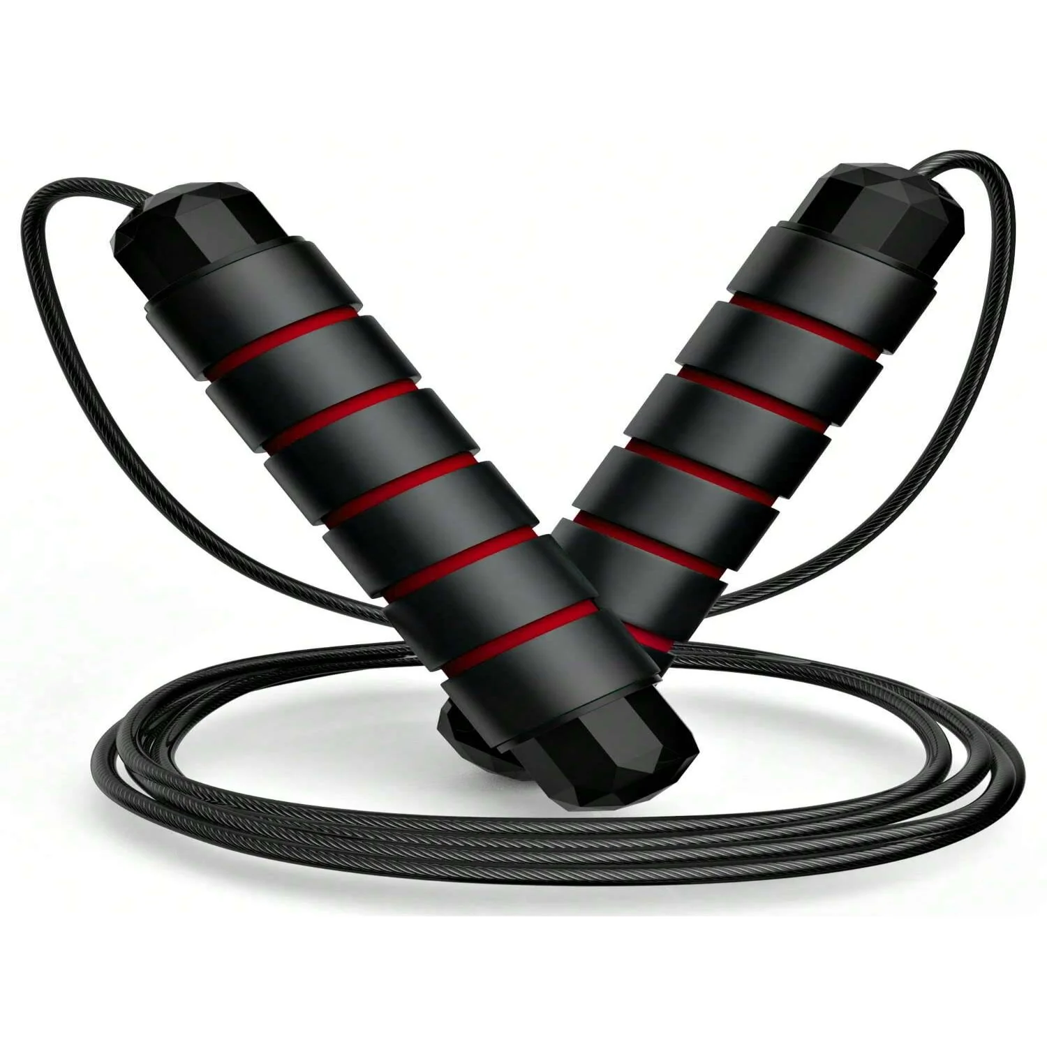 

Ump Rope, -Free Rapid Speed Jumping Rope Cable With Ball Bearings For Women, Men, And , Adjustable Steel Jump Rope Workout With