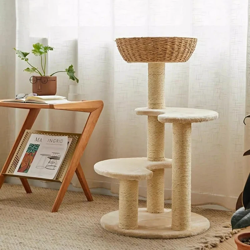 

Catnap House Indoor Cat Tower Scratch Post Wall Climbing Cat Tower Furniture Playground Arbol Gatos Rascador Gatos Pet Toy