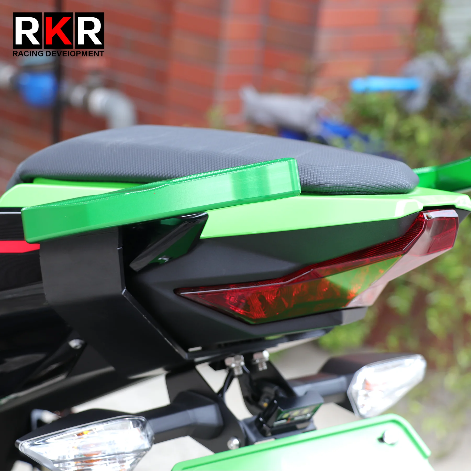 Motorcycle Tail Armrest Thickened Rear Passenger Handle CNC Handrail Tail Bracket for Kawasaki Ninja 400 NINJA400 Z400 2018-2025 - Image 3