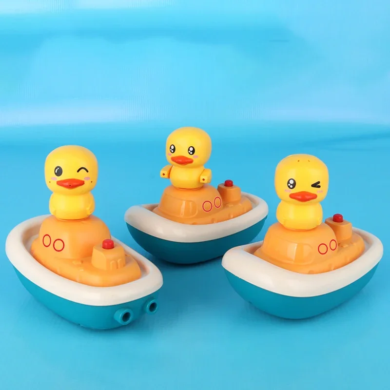 Jouets de bain électriques pour bébé, jouet de bain d'eau de pulvérisation de canard pour enfants, jouets de douche de bébé, boule d'eau, jouets de baignoire HOBaby