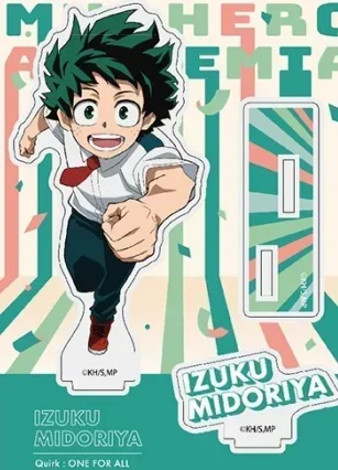 Anime Kirishima Eijirou Todoroki Shouto Midoriya Izuku Figure Doll Acrylic Stands Model Cosplay Toy for Gift