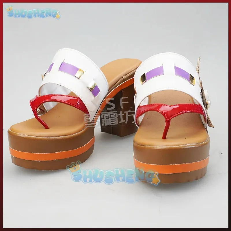 

qq023Genshin Impact cos Yae Miko and Raiden Ei cosplay Anime character shoes