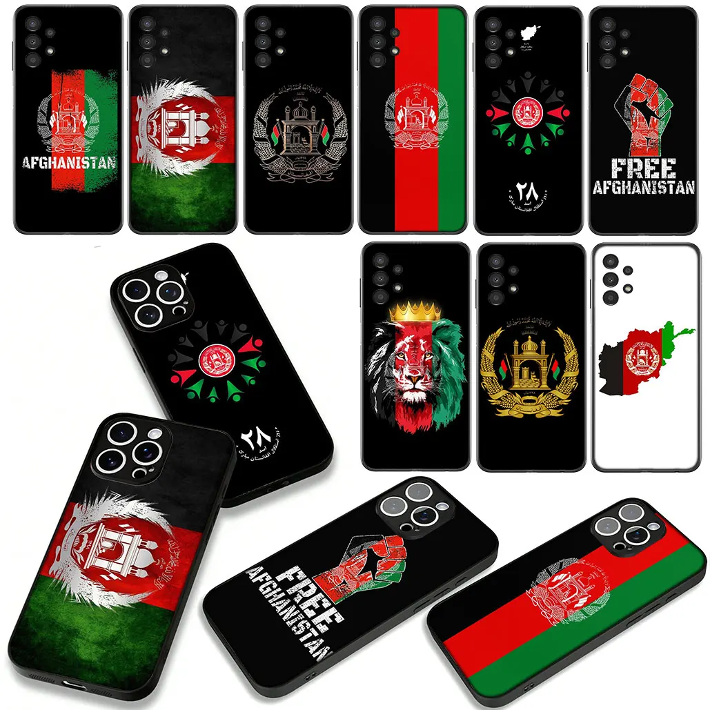 Чехол с флагом Афганистана для Motorola Moto Edge 50 30 Ultra Fusion 40 neo Pro G05 G24 G35 G54 G55 G75 G9 G85 G15 Power