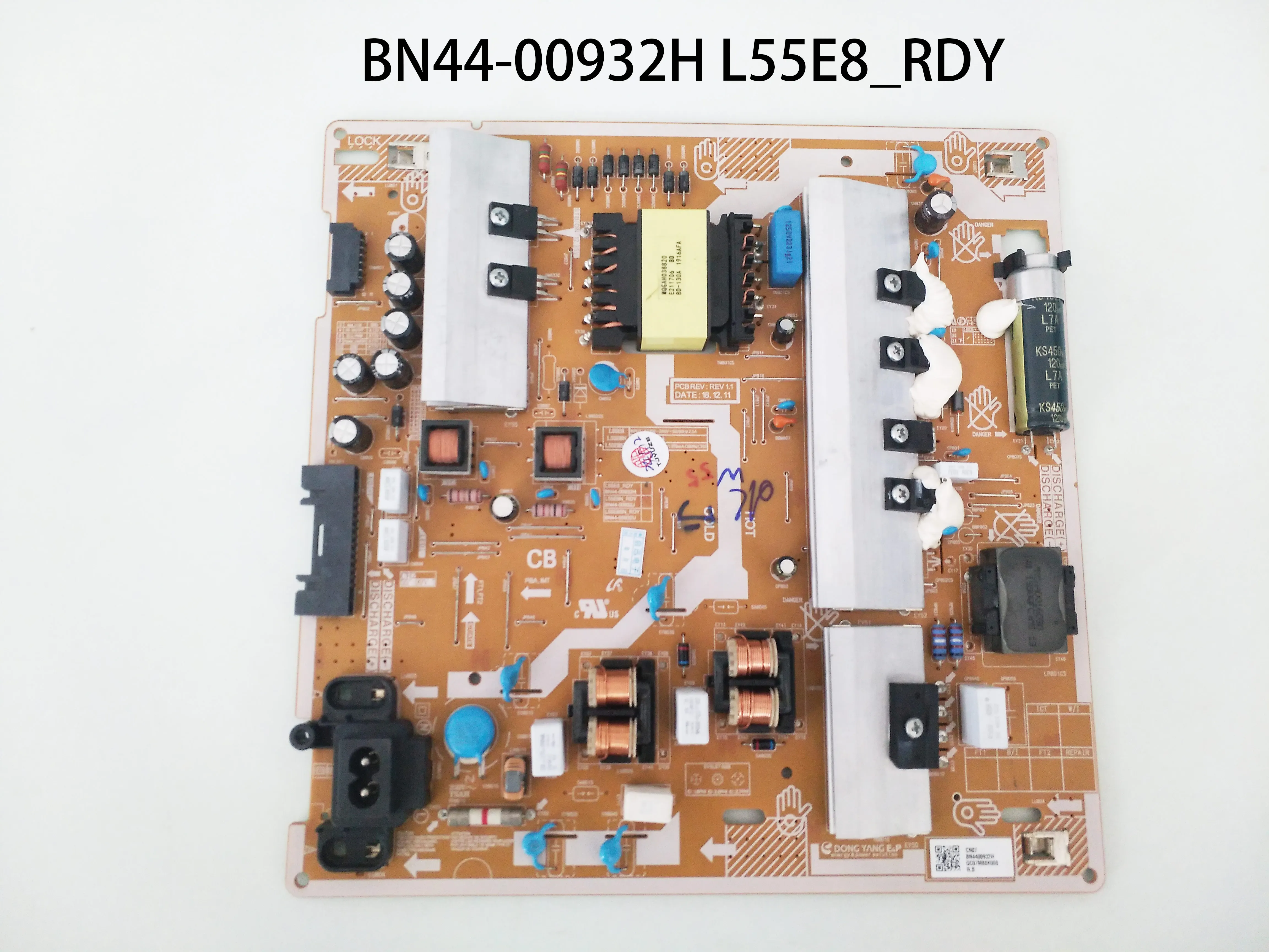 Power Supply Board BN44-00932H L55E8_RDY is for QN49Q60RAFXZA QN49Q6DRAFXZA QN55Q60RAFXZA QN55Q6DRAFXZA QN55Q60RAF QN49Q60RAF TV