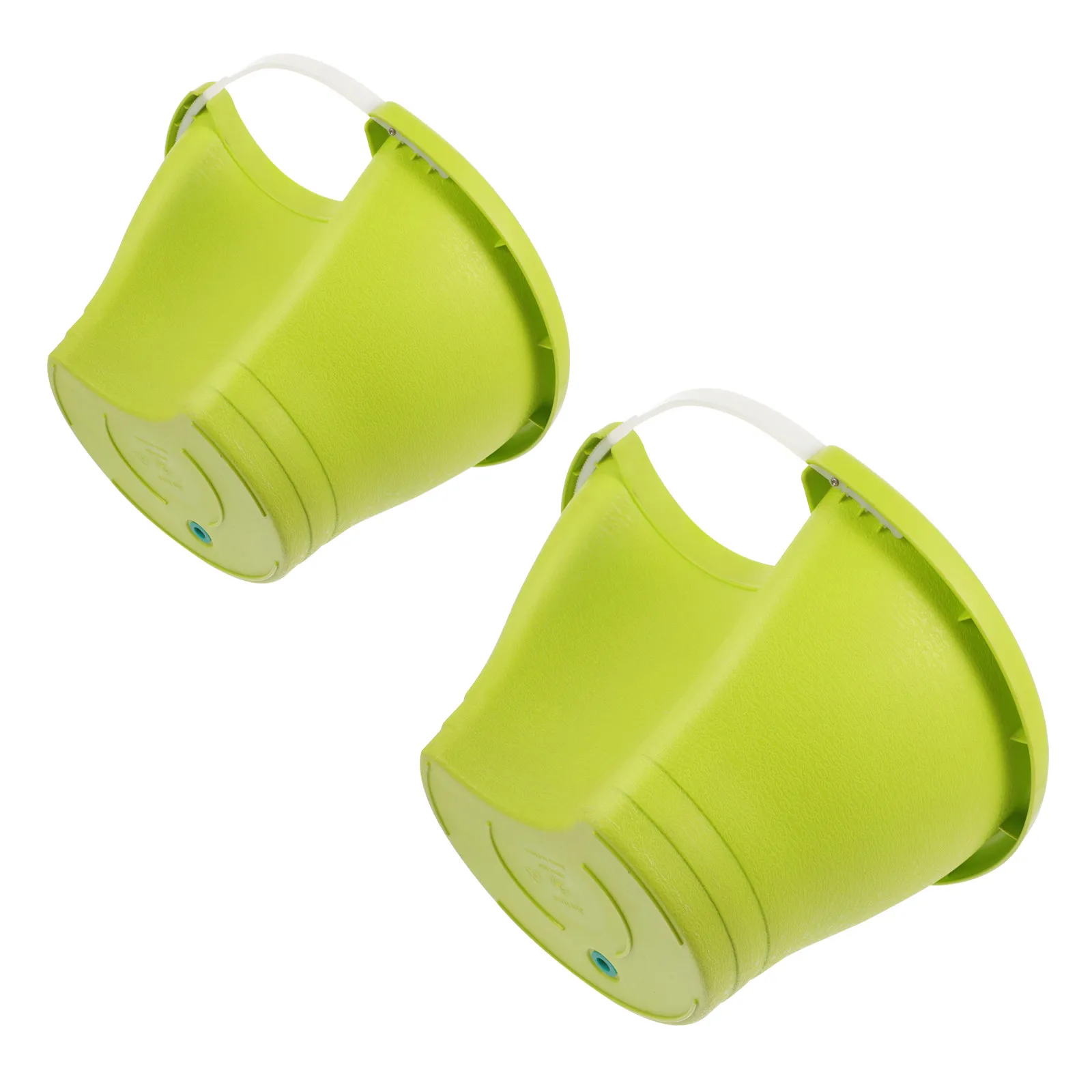 2Pcs Pipe Shaped Hanging Flowerpots High Quality Safe Plastic Hanging Plant Containers Vertical Space Saving Wall Decor Garden