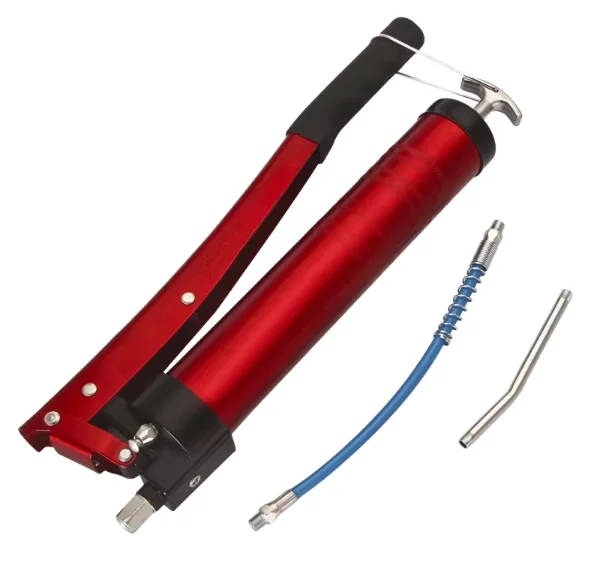 

Newest Selling Self-Priming Steel Butter Machine Heavy-Duty Manual Single Double Pressure Excavator Bar Use Butter Gun 900CC