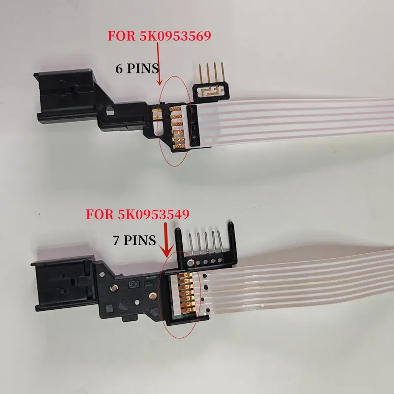 For VW Golf Jetta MK6 Passat Tiguan Skoda Yedi 5K0953569 5K0953549 5K0953569E T Cruise Control Module Coil Wheel Wiring