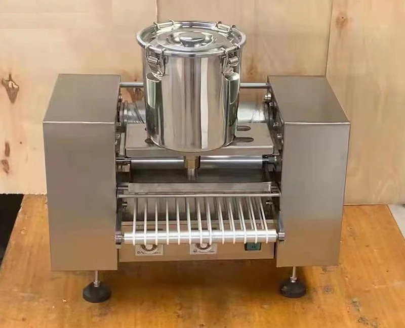 

Cheap Factory Price Make Cheese Oem Birthday Cream Icing Coating Crepe Pan Maker Thousand Layer Cake Crust Machine