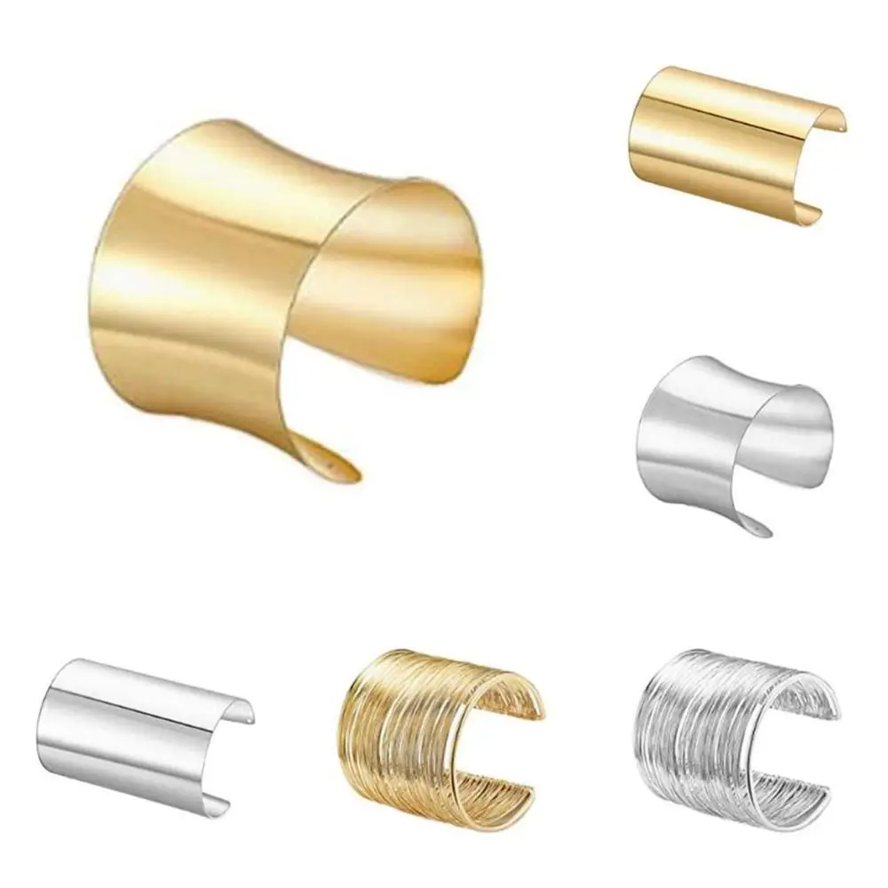 Europe American Wrist Accessory Alloy Girl Gift Couple Women Bracelet Wide Open Bracelet Bohemian Bracelet Cuff Bangles