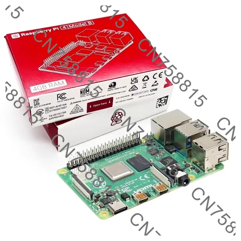 ARM v8 1.5GHz Support 2.4/5.0 GHz WIFI Bluetooth 5.0 New original，1pcs/lot!  Raspberry Pi 4 Model B 8GB/4GB/2GB Cortex-A72