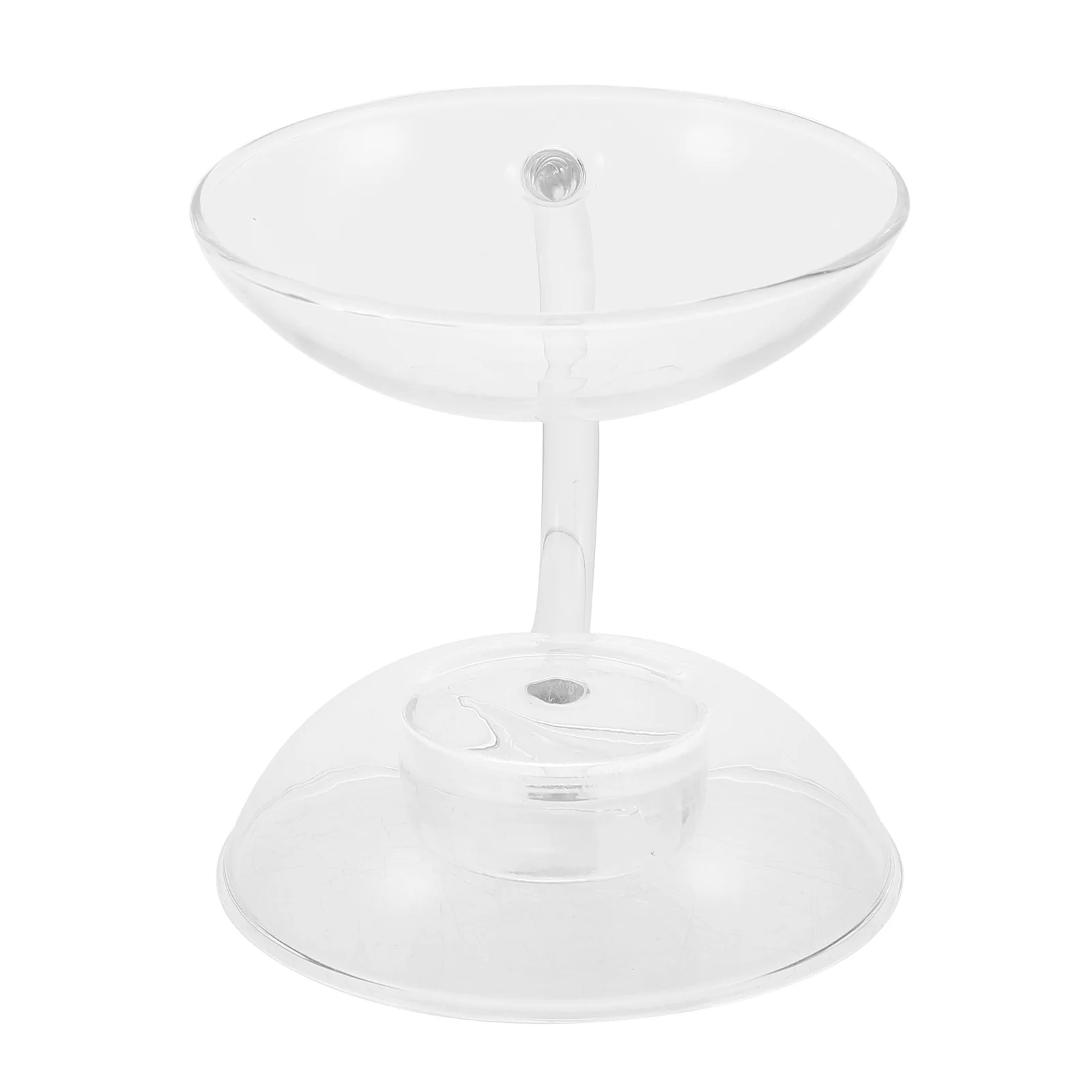 

Creative Glass Stick Essential Oil Burner Clear Transparent Simple Design for Home Office Bedroom Decor