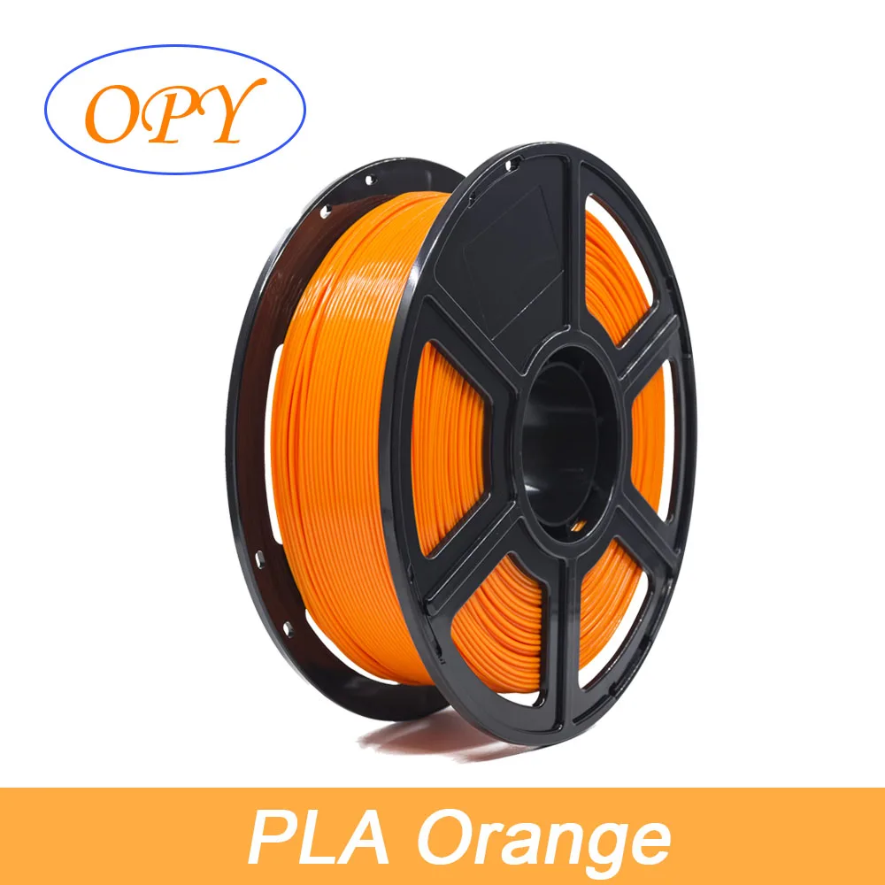 Opy Pla Filament 1Kg 3D Printing 1.75Mm White Black Green Yellow Red Blue Orange Gray Purple Pink Rose Skin Brown