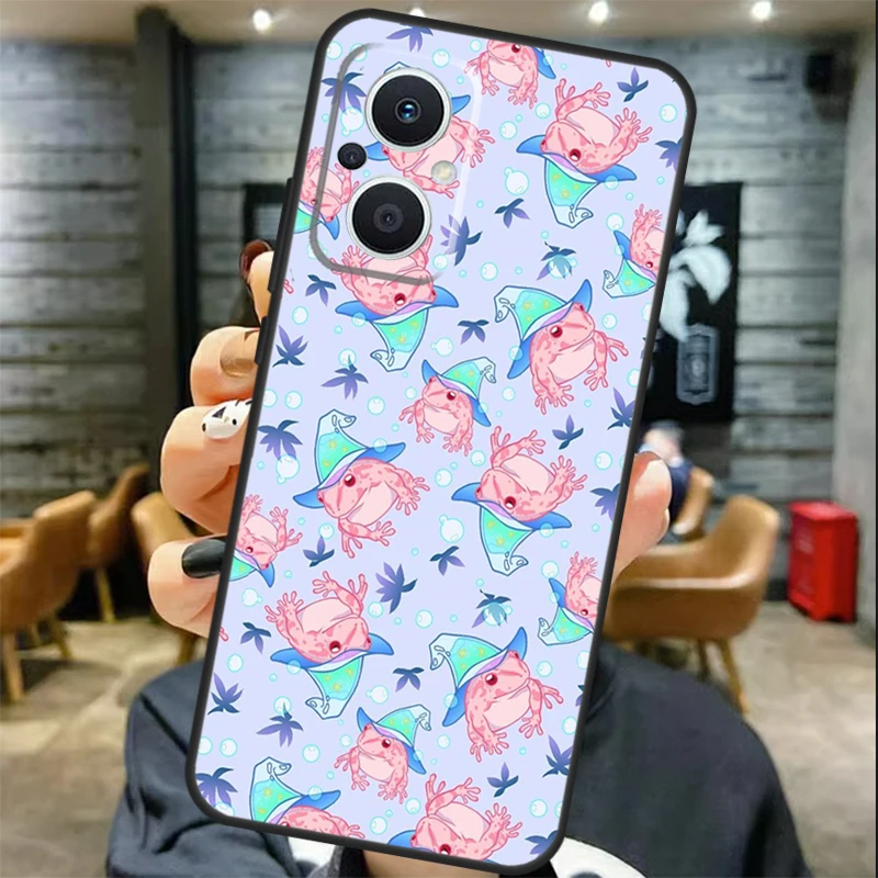 Чехол «Ведьма-лягушка» для OPPO Reno 11 11F 13 12 F 8T 7 8 10 Pro OPPO Find X8 X6 Pro X3 X5 Lite Cover Coque