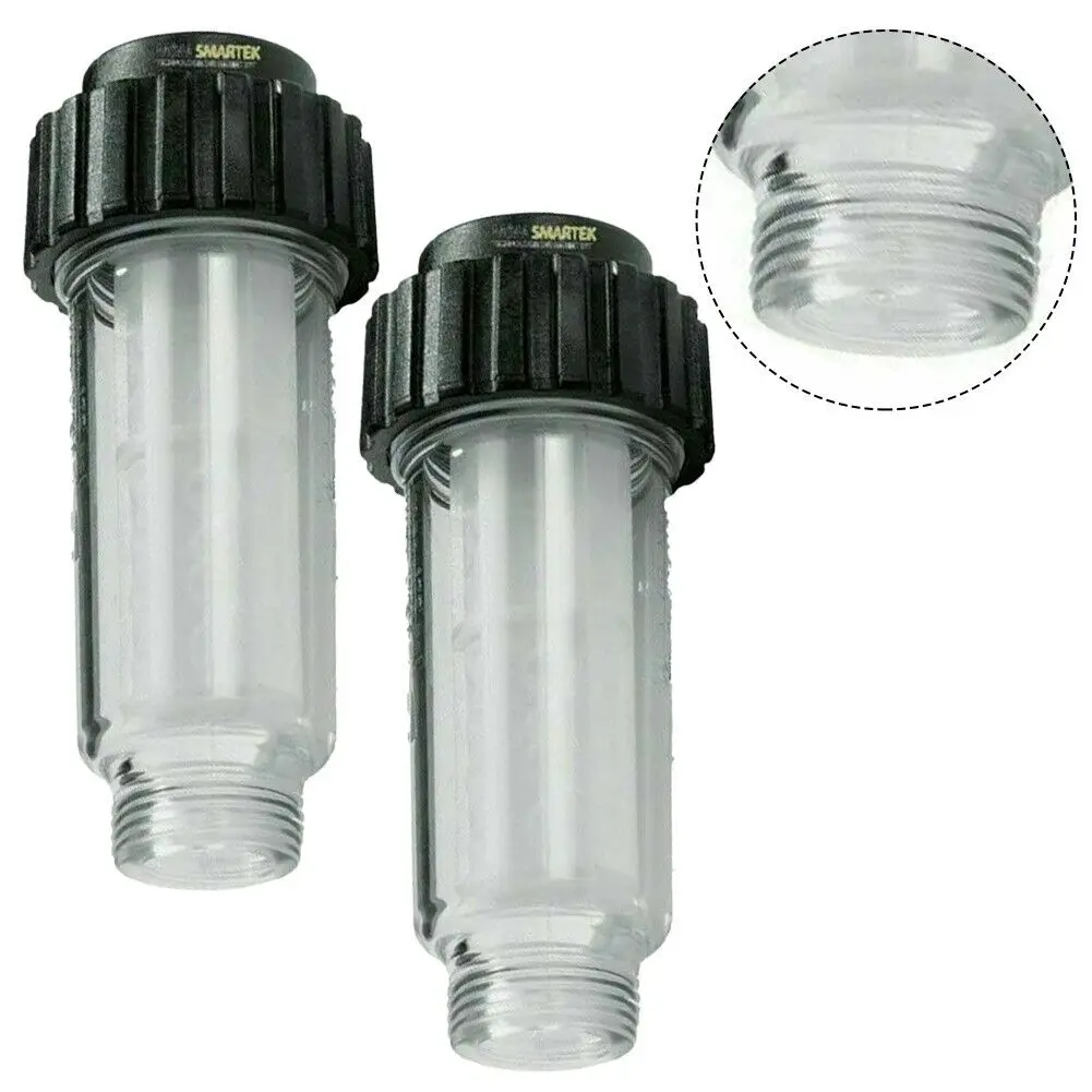 New 2Pcs/set Water Filter Suitable For Karcher K2 K3 K4 K5 K6 K7 With 3/4 Thread