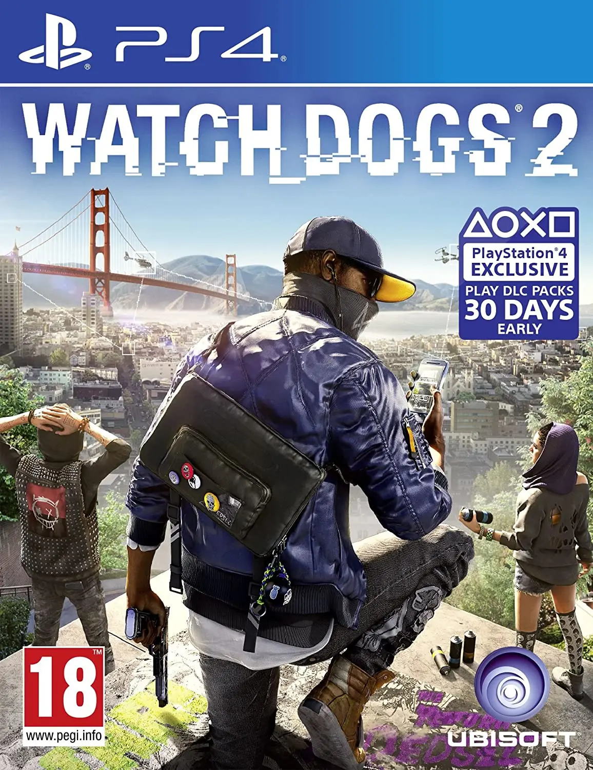 Watch Dogs 2 Playstation 4 Original PS4 Product Disk Game Video Gaming station Console Gameplay DvD Toys Nintendo switch CD