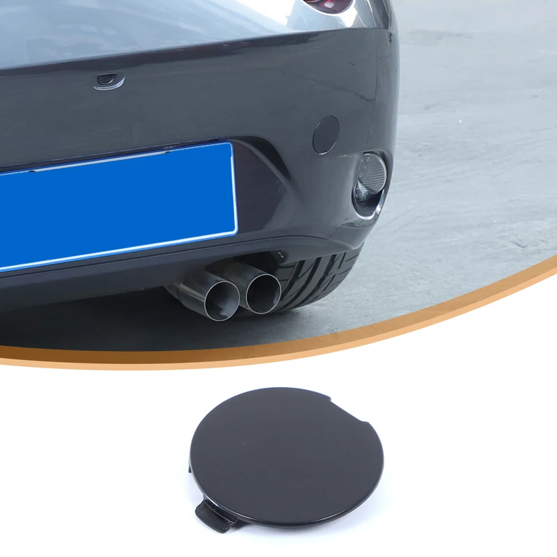 For 2016+ Mazda MX-5 front and rear trailer covers Car trailer hook cover Trailer ring cover accessories ABS 1pcs