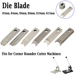 R3 R4 R6 R7 R8 R10 R13 Die Blade for Corner Rounder Cutter Machine Sharp Edge for Foam PVC ABS Plastic Boards Paper Cards Mats