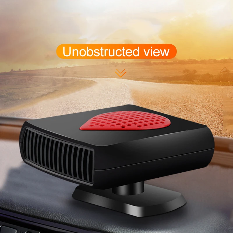 Auto Heater Fan 12V/24V Car Heater Electric Cooling Heating Auto Windshield Defroster Defogging Demister Car Anti-Fog Heater