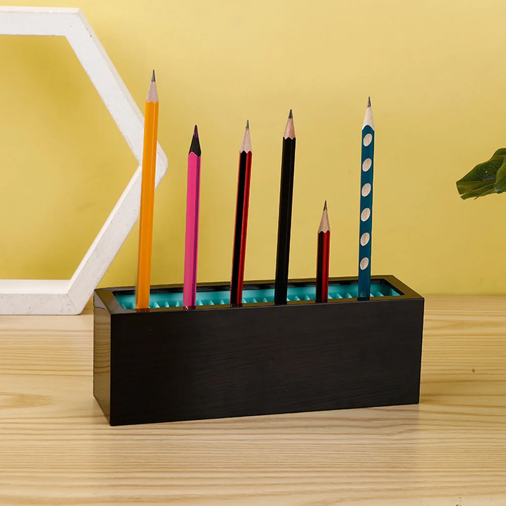 

Silicone Makeup Tool Rack Organizer Pen Stand Lipstick Storage Rack Desk Accessories Stationery Organizer Pen Stand